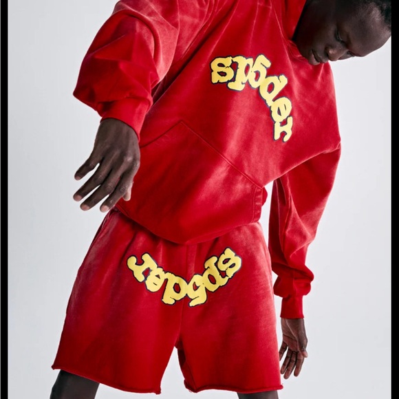 SP5DER OG Logo Red Hoodie - Picture 4 of 5